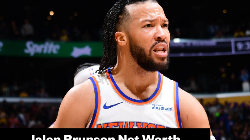 Jalen Brunson Net Worth, Knicks Salary and Contract